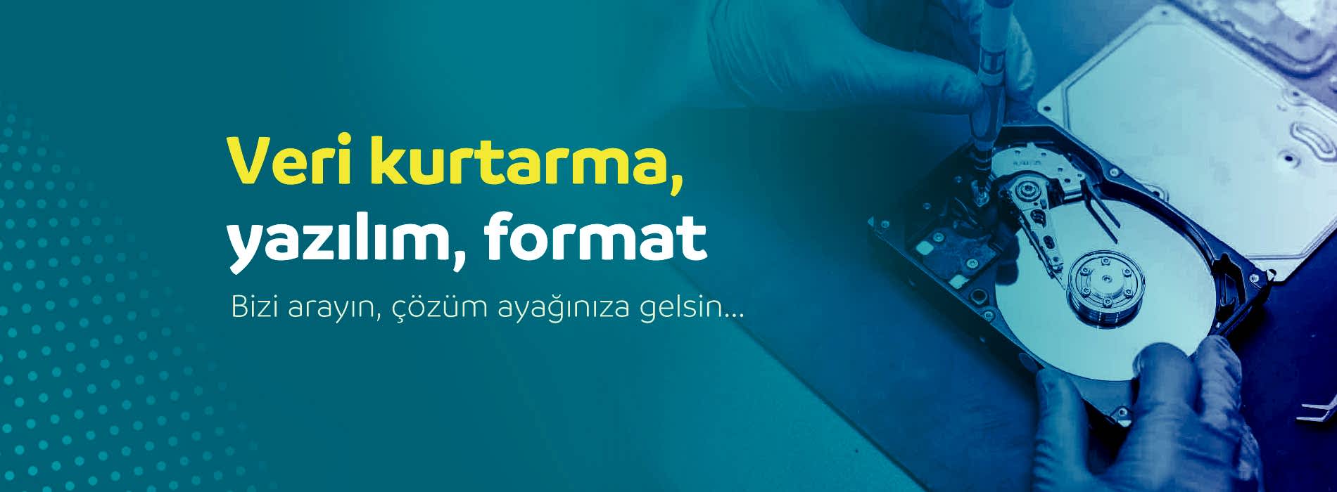 Veri Kurtarma, yazılım, format